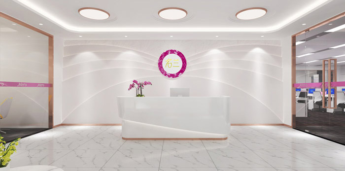 化妝品辦公室裝修設(shè)計效果圖