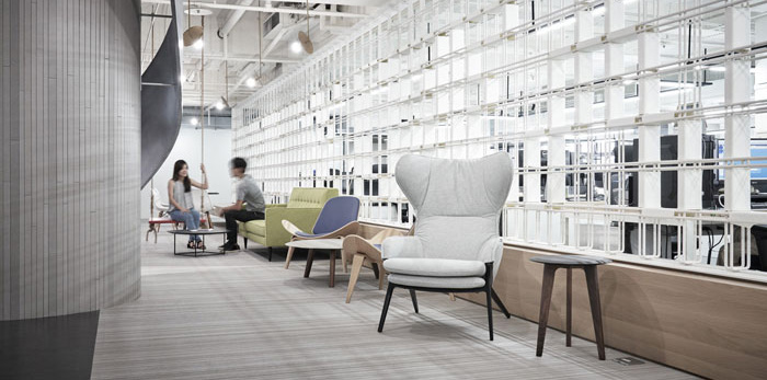 科技公司辦公室裝修設計效果圖