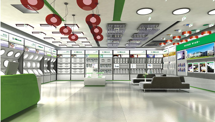 雷士照明燈具店面裝修設(shè)計