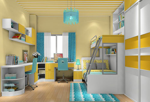 采用子母床設計