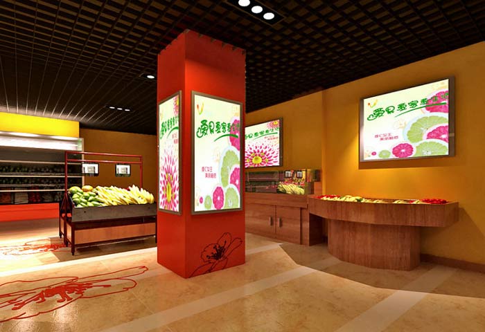 水果超市裝修設計案例