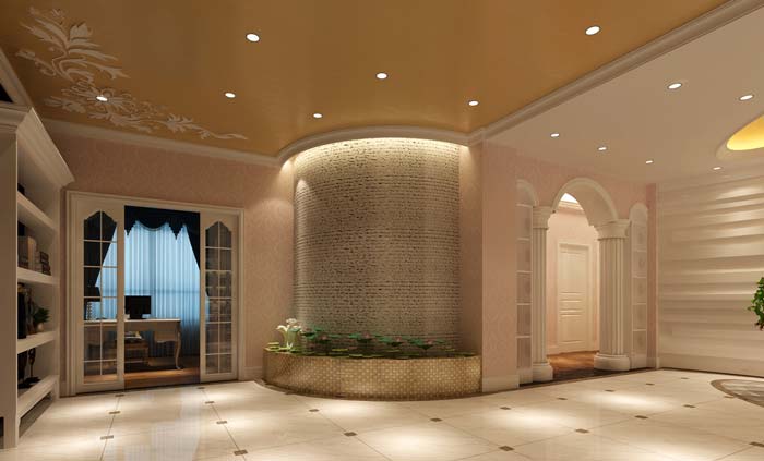 溫馨、浪漫美容院裝修設(shè)計(jì)案例效果圖