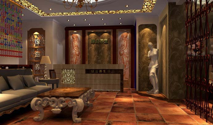 綠島養生美容院裝修設計案例