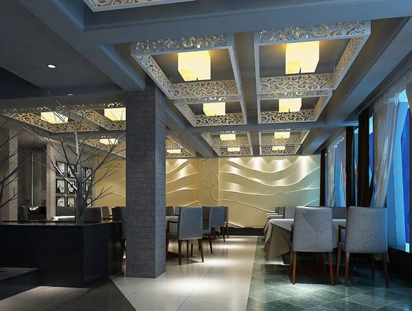 特色餐廳裝設計效果圖