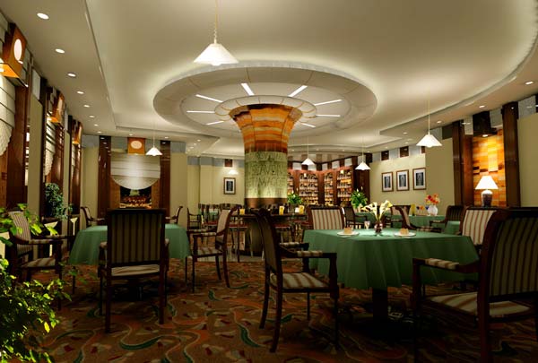 時尚又優(yōu)雅，高貴又能掙脫豪華的西餐廳