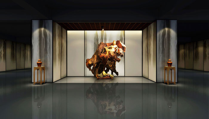 家具文化展館展示區域裝修設計案例效果圖