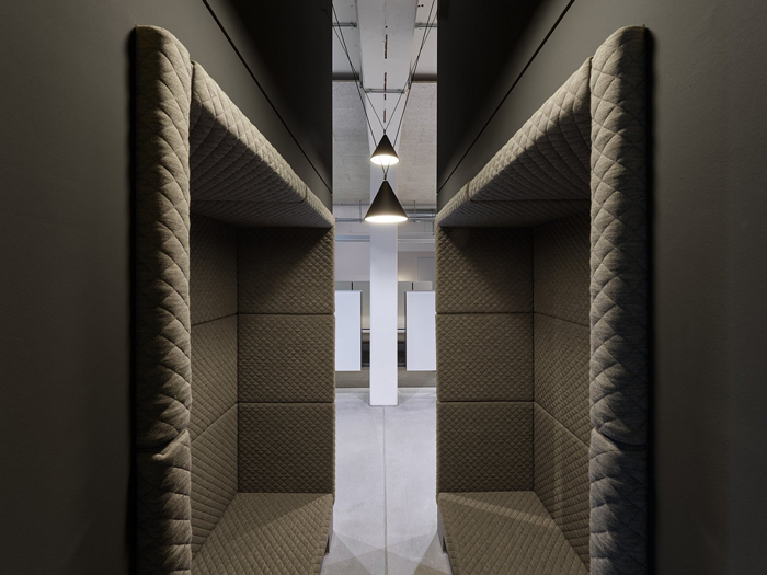 活動策劃公司辦公室休息區域裝修設計案例效果圖