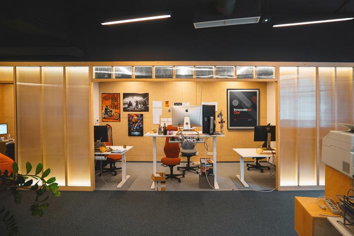 軟件公司辦公室編程室裝修設計案例效果圖