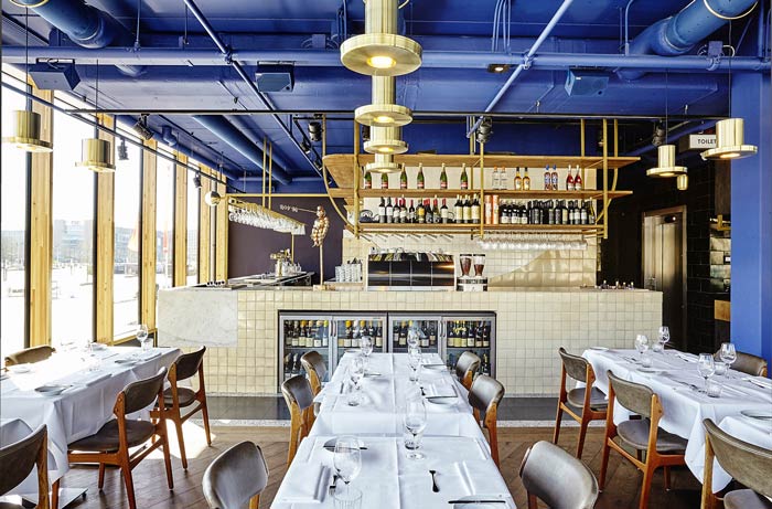 烤肉店吧臺裝修設計效果圖