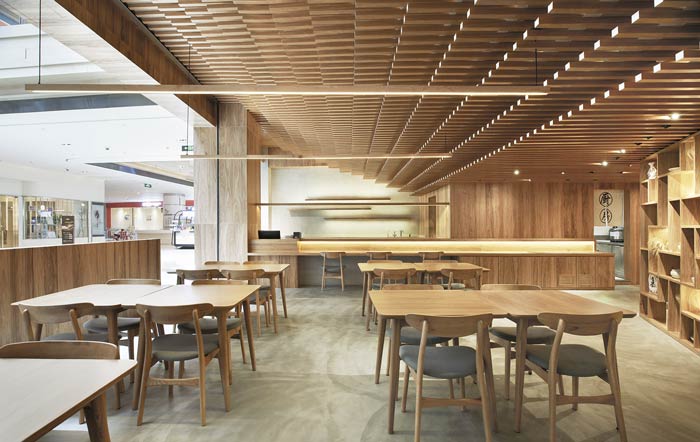 日式餐廳入口裝修設計效果圖