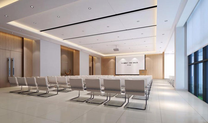 杭州濱江辦公室培訓室裝修設計效果圖