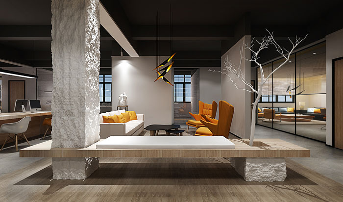 舊辦公樓休息區改造方案