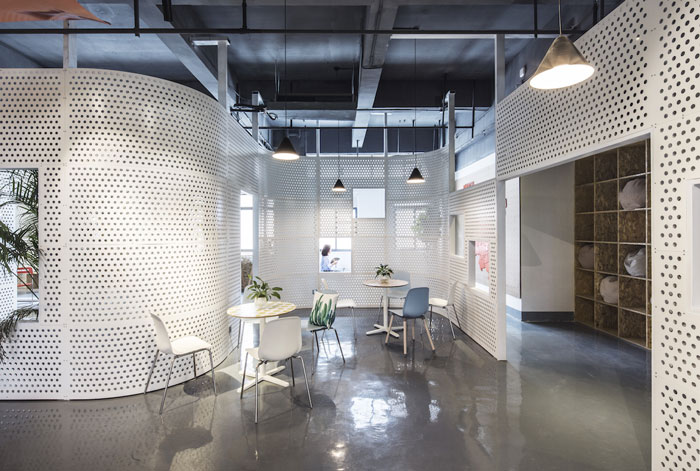 800平方辦公室洽談區裝修設計效果圖