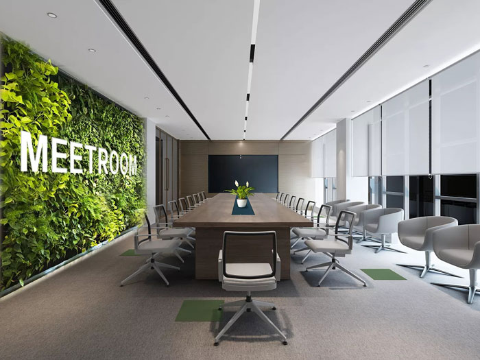 保險公司辦公室會議室裝修設計效果圖