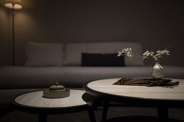 新中式總經理辦公室裝修設計效果圖