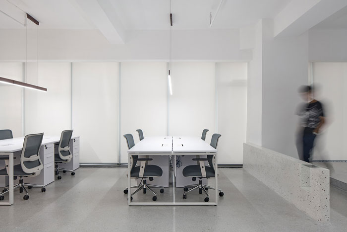 1300平方辦公室辦公區裝修設計效果圖