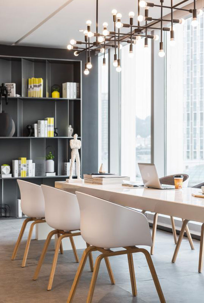 杭州800平方辦公室閱讀區(qū)裝修設(shè)計(jì)效果圖