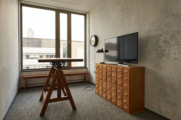 技術公司辦公室調試區裝修設計效果圖