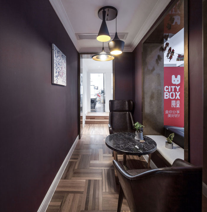 分公司辦公室接待區裝修設計效果圖