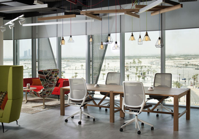 廠家辦公室辦公區裝修設計效果圖