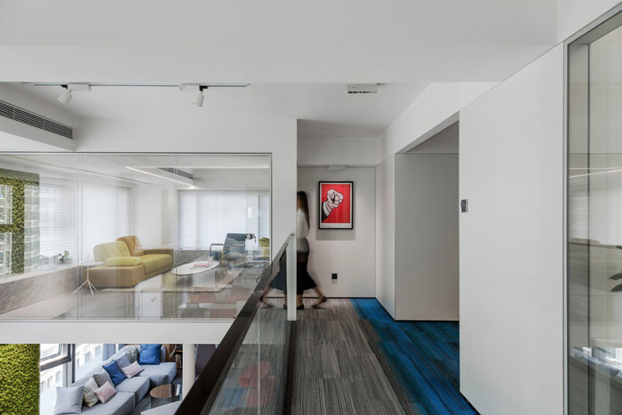 總部辦公室過(guò)道裝修設(shè)計(jì)效果圖