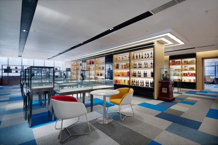 杭州建德辦公室展示區裝修設計方案