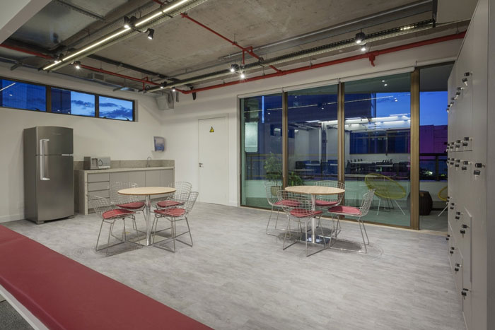 金融企業辦公室茶水間裝修設計效果圖