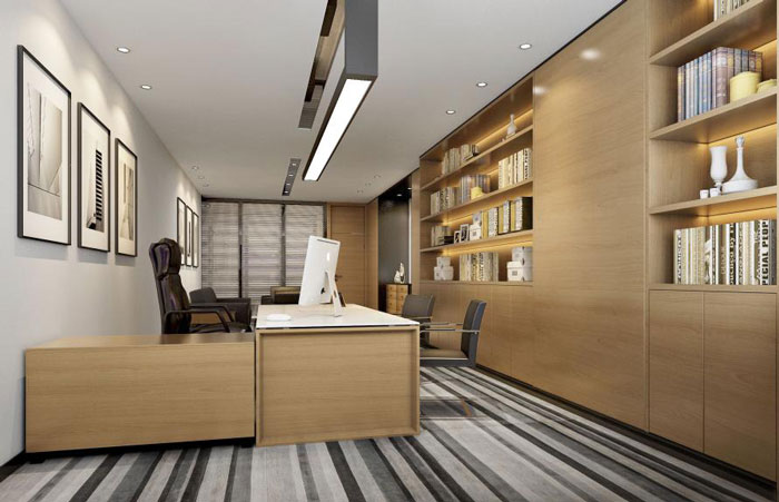 杭州勾莊經(jīng)理辦公室裝修設(shè)計(jì)效果圖