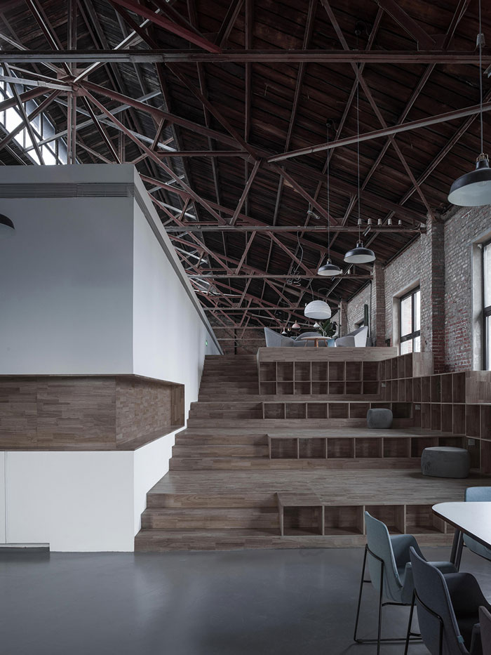 廠(chǎng)房改造辦公室休息區(qū)裝修設(shè)計(jì)效果圖