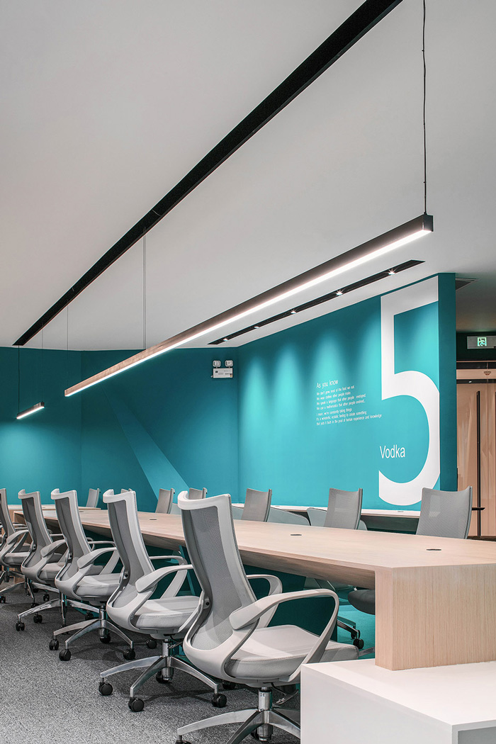 寫字樓辦公室辦公區裝修設計效果圖