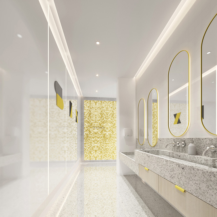 藝術(shù)學校衛(wèi)生間裝修設(shè)計效果圖