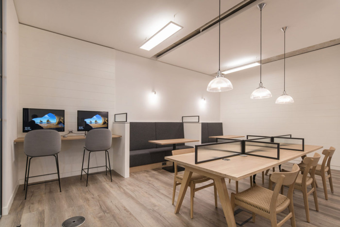 700平方女裝公司辦公室辦公區裝修效果圖