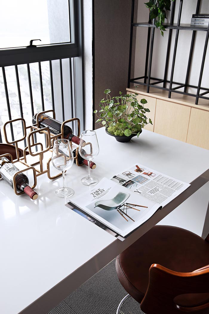 金融公司吧臺細節(jié)裝修設計效果圖