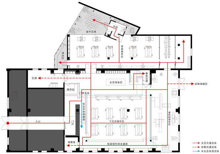 木藝實驗室裝修設(shè)計平面圖