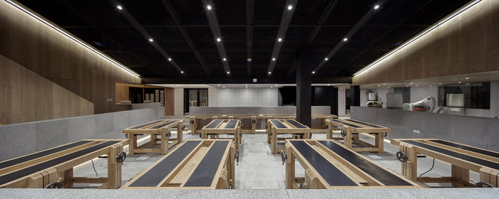 木藝實驗室培訓(xùn)區(qū)裝修設(shè)計效果圖