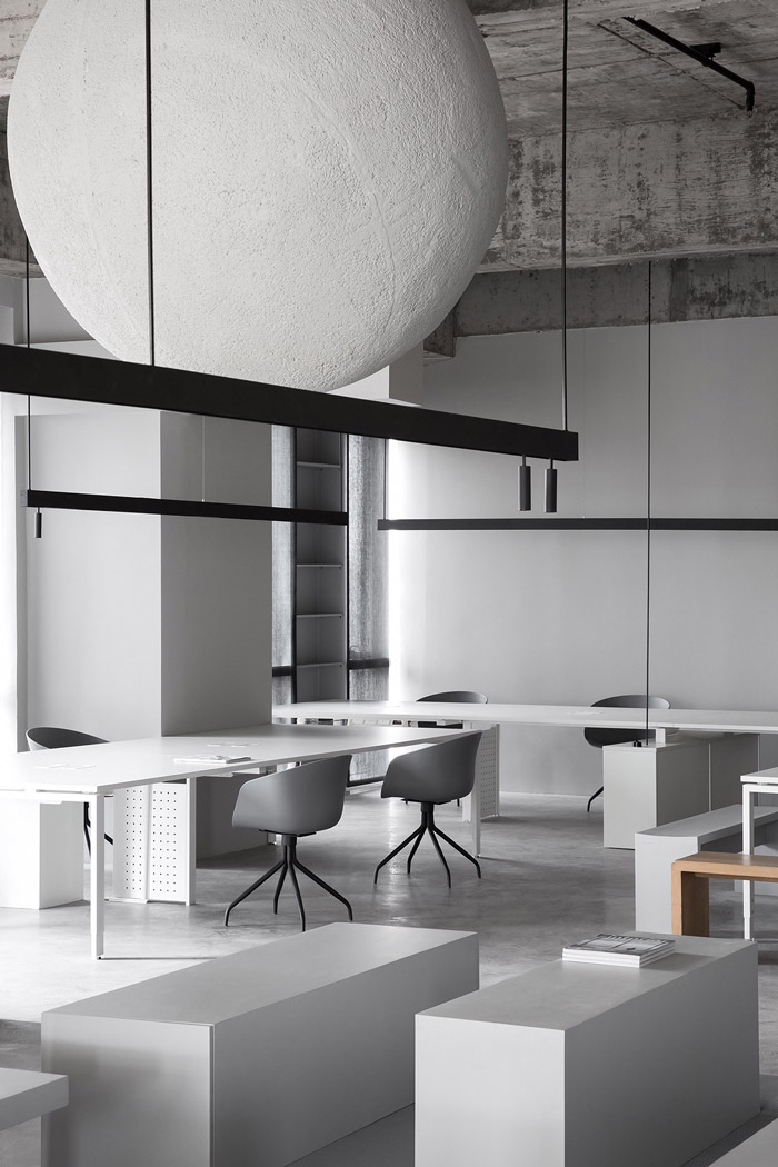 創新科技辦公室辦公區裝修設計效果圖