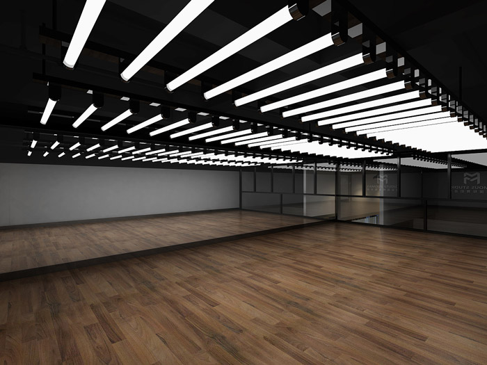 舞蹈培訓室教室裝修設計效果圖