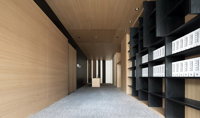 家居公司辦公室進門區裝修設計方案