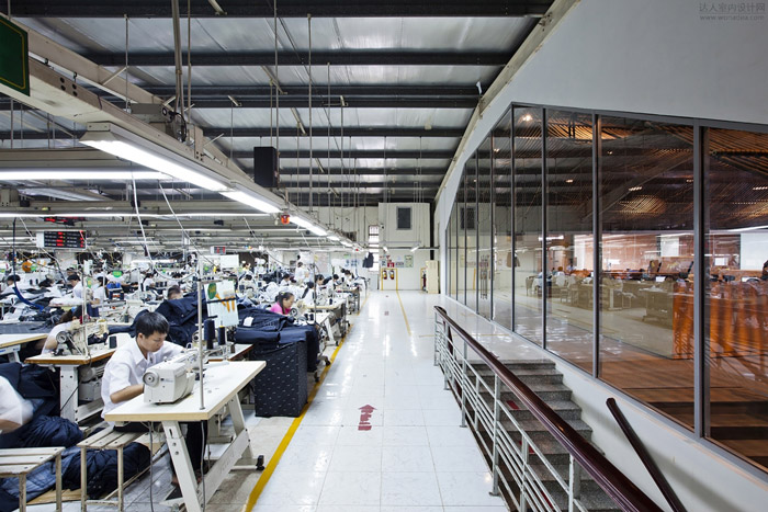 工廠改造辦公室廠區裝修效果圖