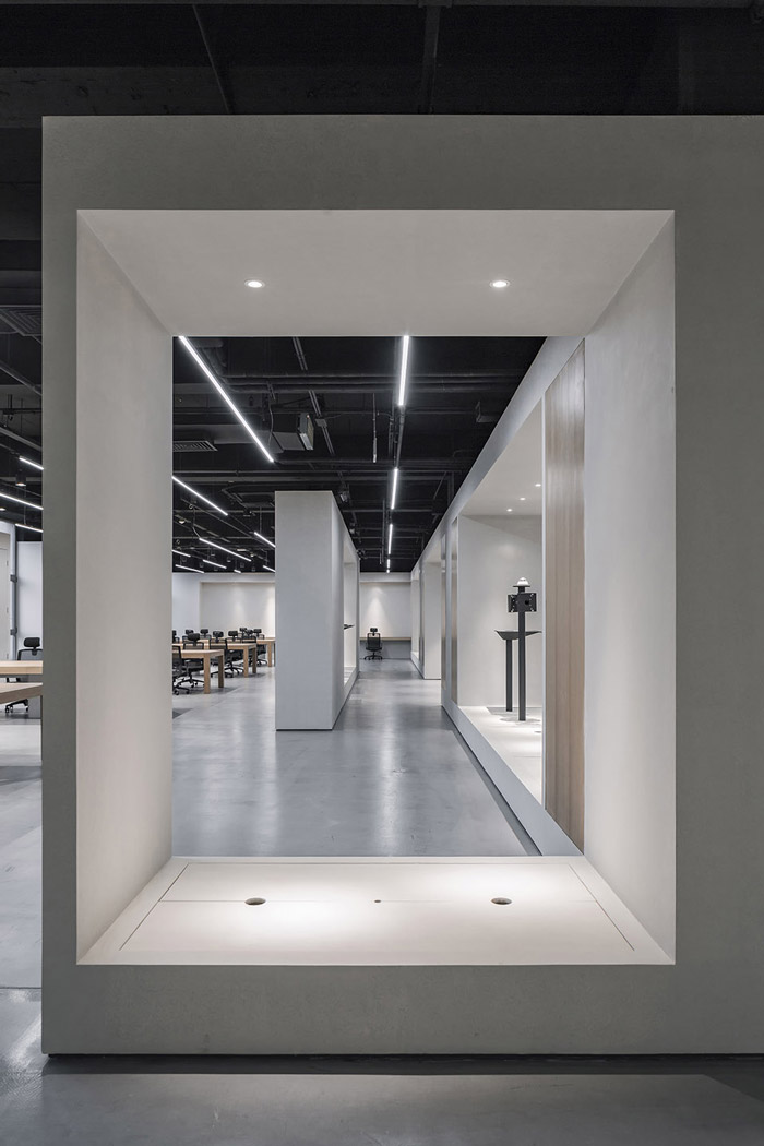 寫字樓辦公室辦公區裝修效果圖