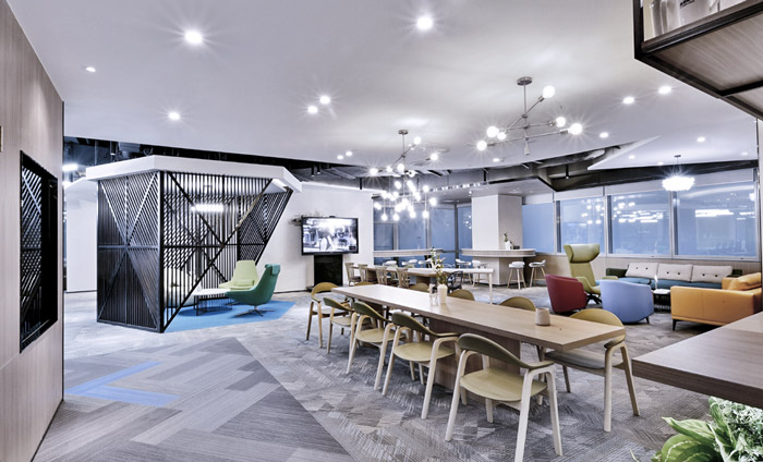 聯合辦公茶水吧裝修效果圖