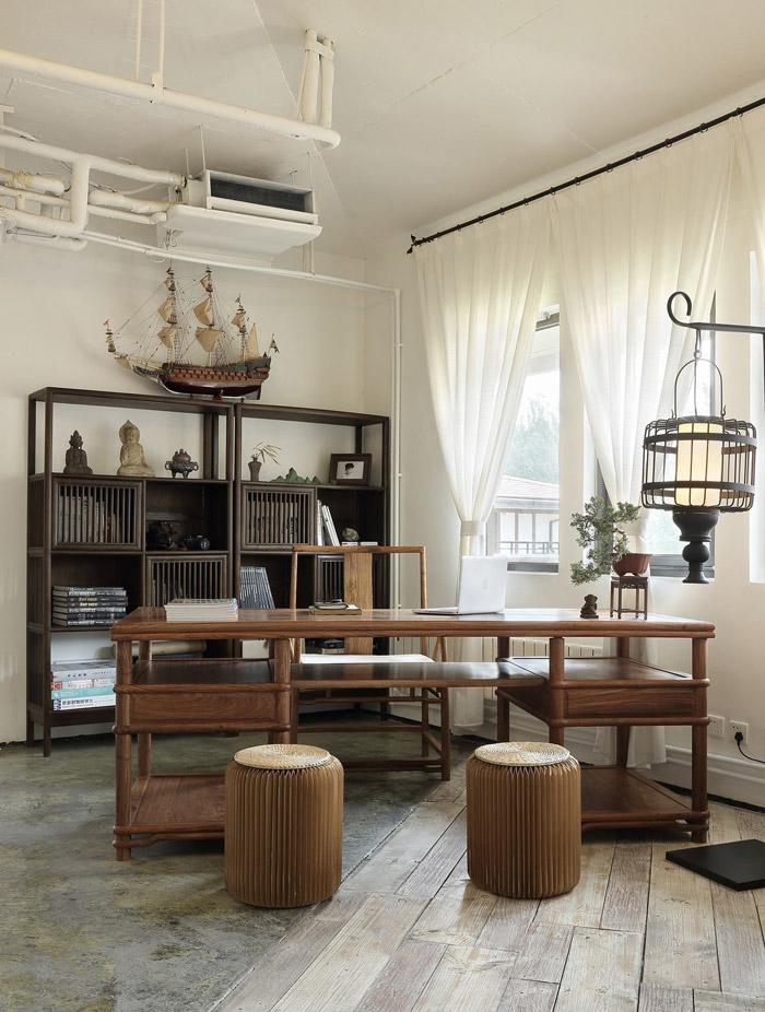 家庭總經(jīng)理辦公室裝修設計效果圖