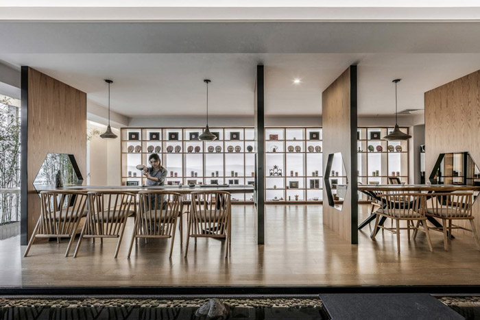 茶業公司辦公室展區裝修設計方案