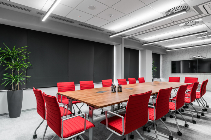 創意辦公空間大會議室裝修設計效果圖
