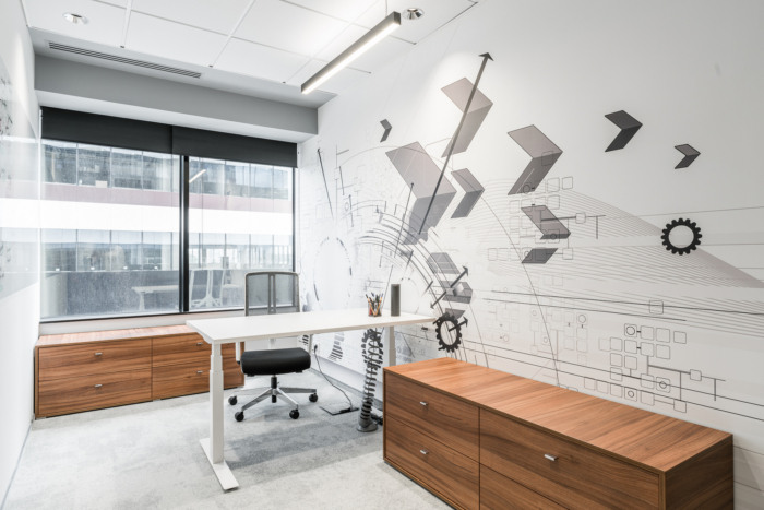 創意總經理辦公室裝修設計效果圖