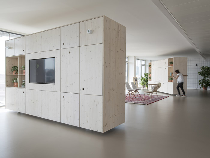 300平方辦公室移動(dòng)柜效果圖