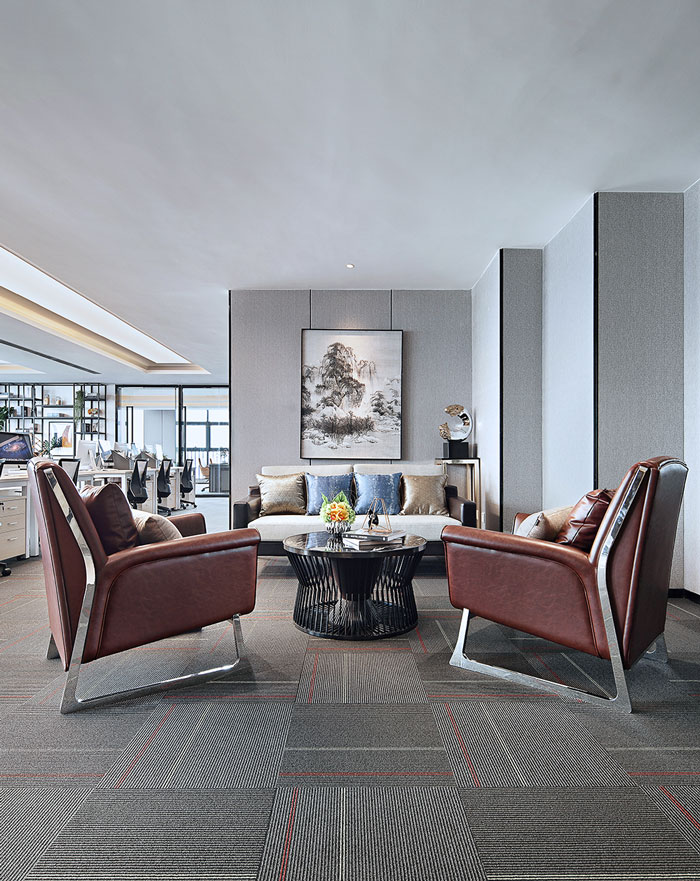 公司寫(xiě)字樓接待區(qū)裝修設(shè)計(jì)效果圖