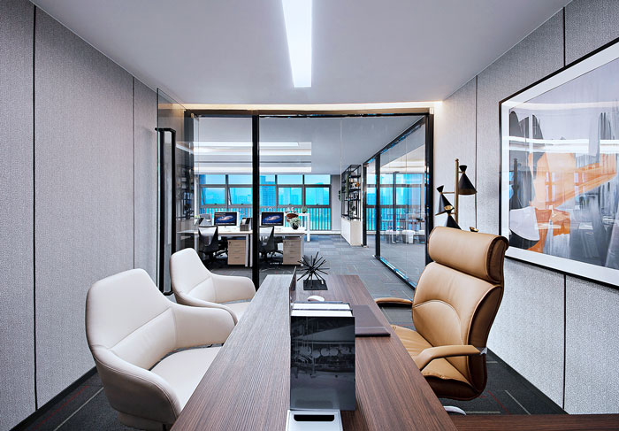 公司寫(xiě)字樓經(jīng)理辦公室裝修設(shè)計(jì)效果圖
