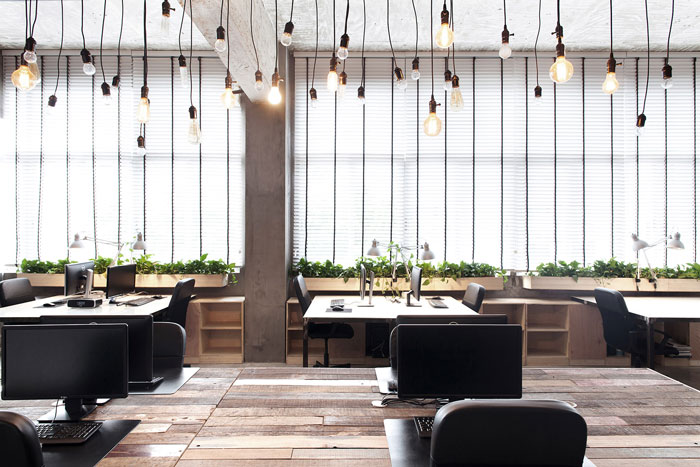 顧問公司辦公室辦公區裝修設計效果圖