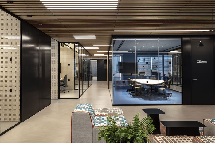 新總部辦公室洽談區裝修設計效果圖